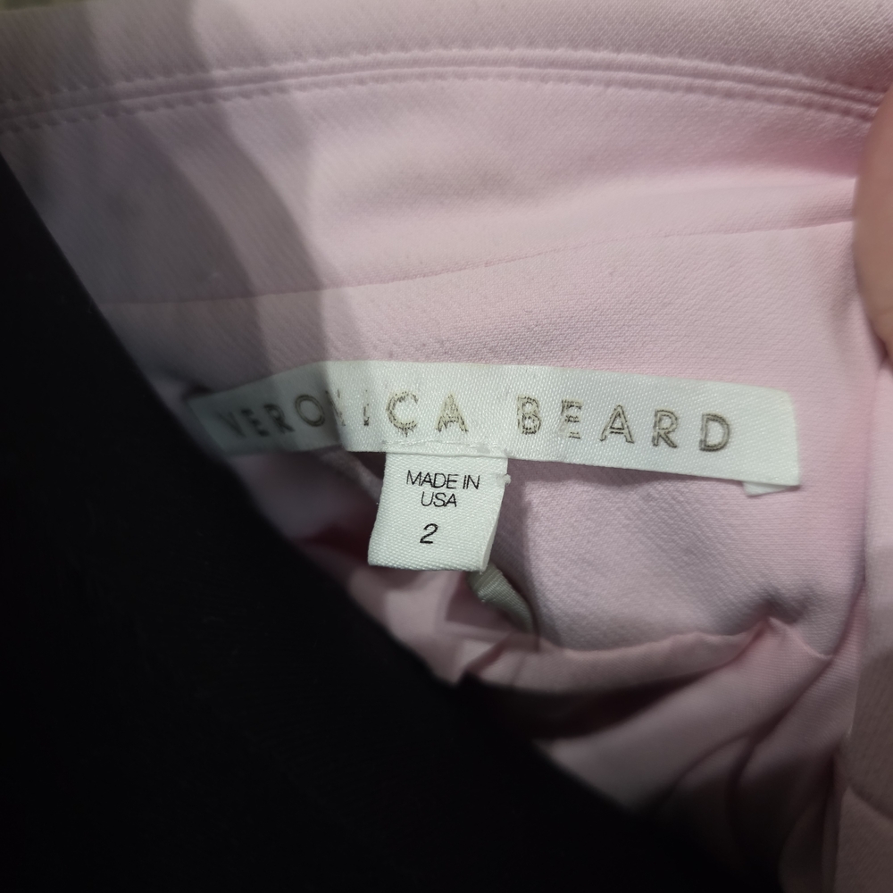 Veronica Beard Pink Blazer Structured Suit Jacket - Picture 6 of 7